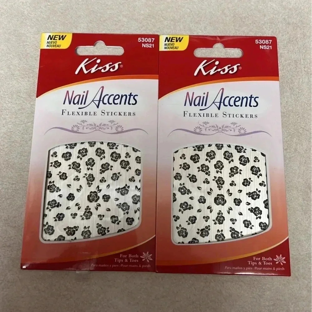 KISS Deluxe Jewel Nail Art Accents/‎ Flexible Stickers (2)